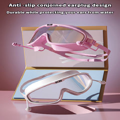 Waterproof Swimming Goggle And Cap Set for Men Women