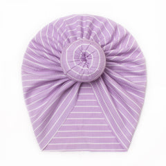 Cute Striped Baby Girls Cap for Photoshoots