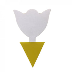 20pcs Thick Fly Traps Insect Stickers Double sided Fly Catchers Yellow Stickers