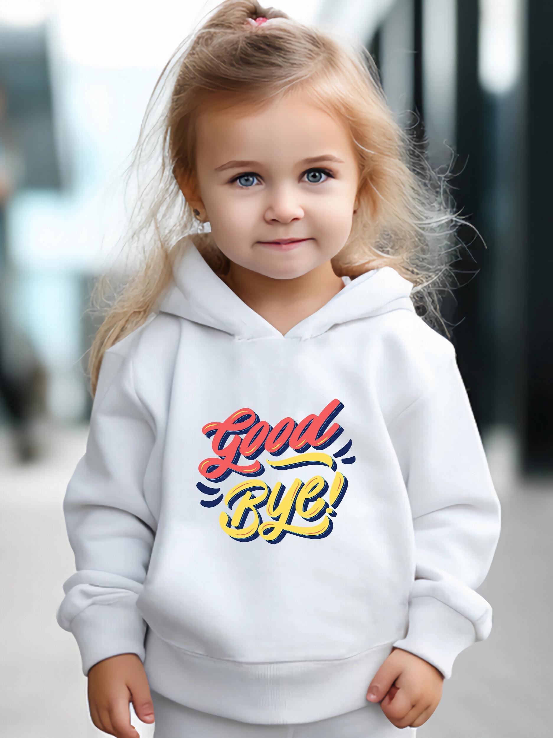 Girls Long Sleeve Hooded Sweatshirt & Sweatpants Set