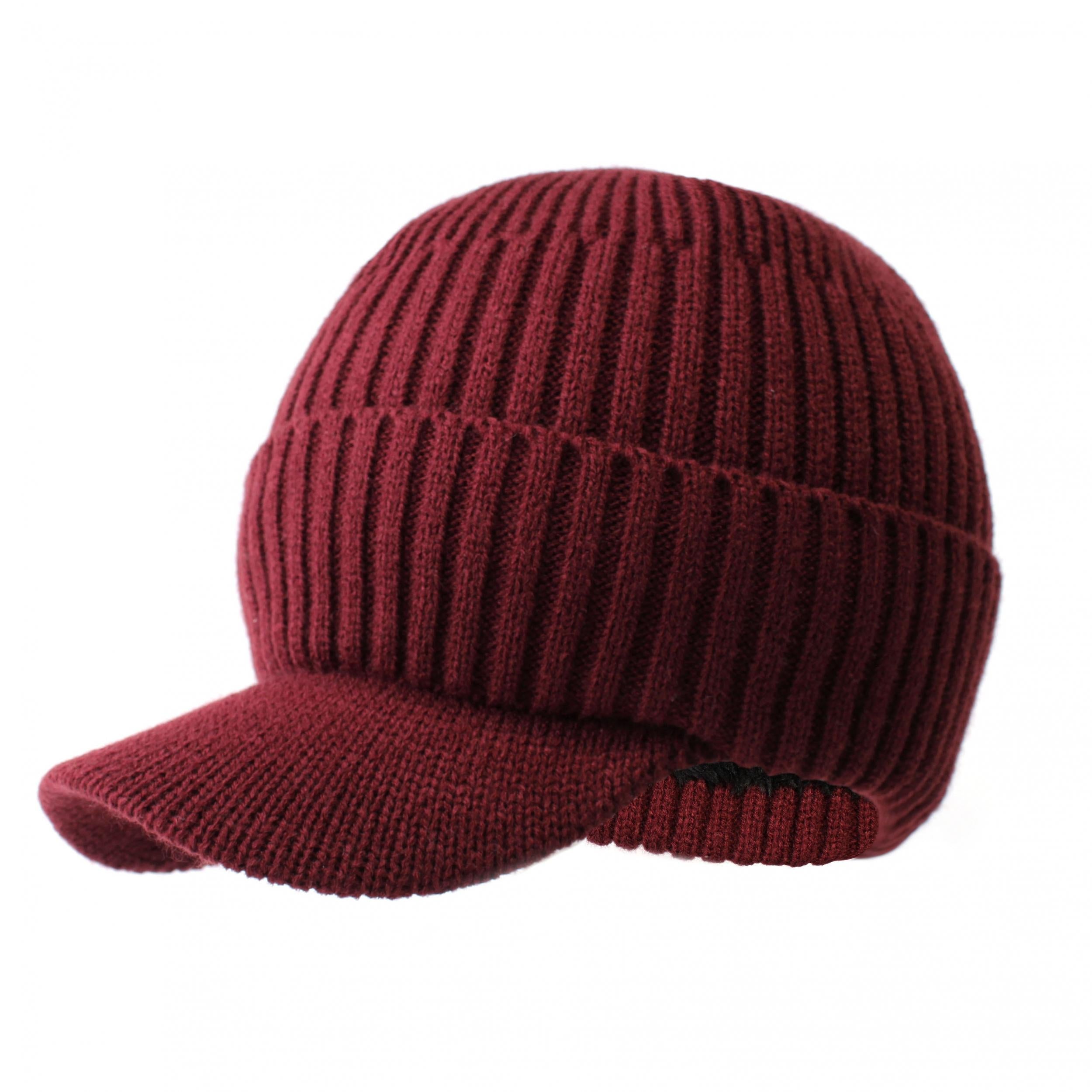 Men's Winter Warm Velvet Knitted Hat