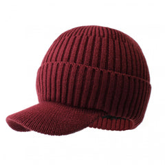 Men's Winter Warm Velvet Knitted Hat