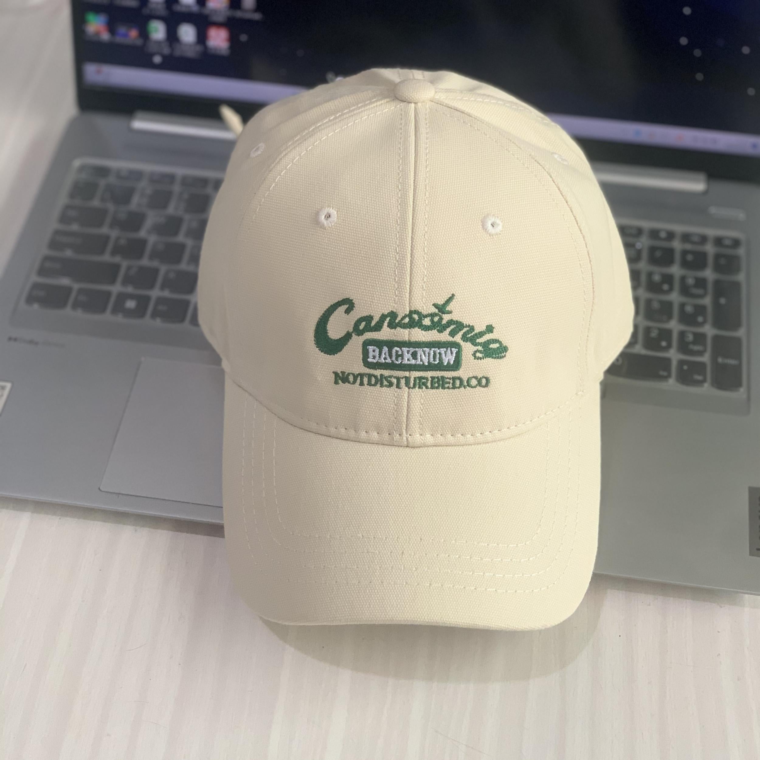 Men's Letter Embroidery Baseball Cap Casual Summer Hat