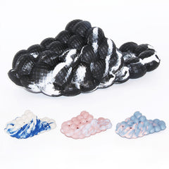 Men's Massage Bubble Slides Non-Slip Spa Slippers