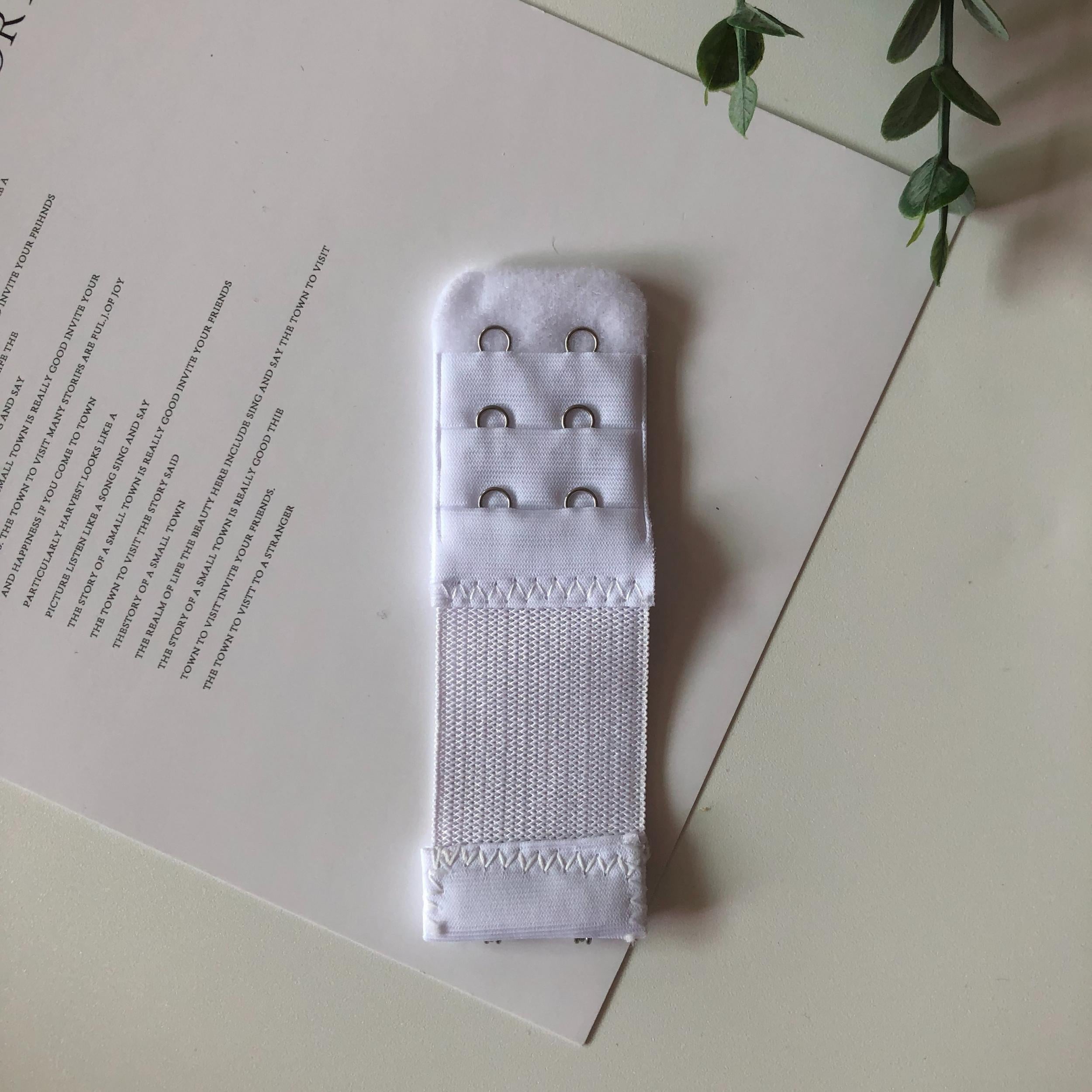 3pcs 2 Hooks Bra Strap Extenders Adjustable Bra Band Buckle