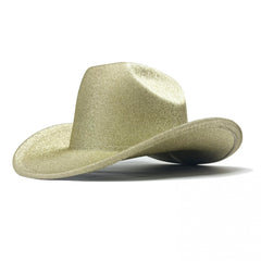 Breathable Sunshade Laser Cowboy Hat for Outdoor Activities