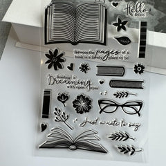 Reusable Silicone Rubber Transparent Stamps for Card Making and Scrapbooking