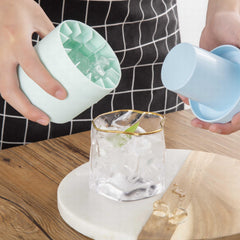 Silicone Ice Bucket Cup Mold for Quick Freeze Safe Tray