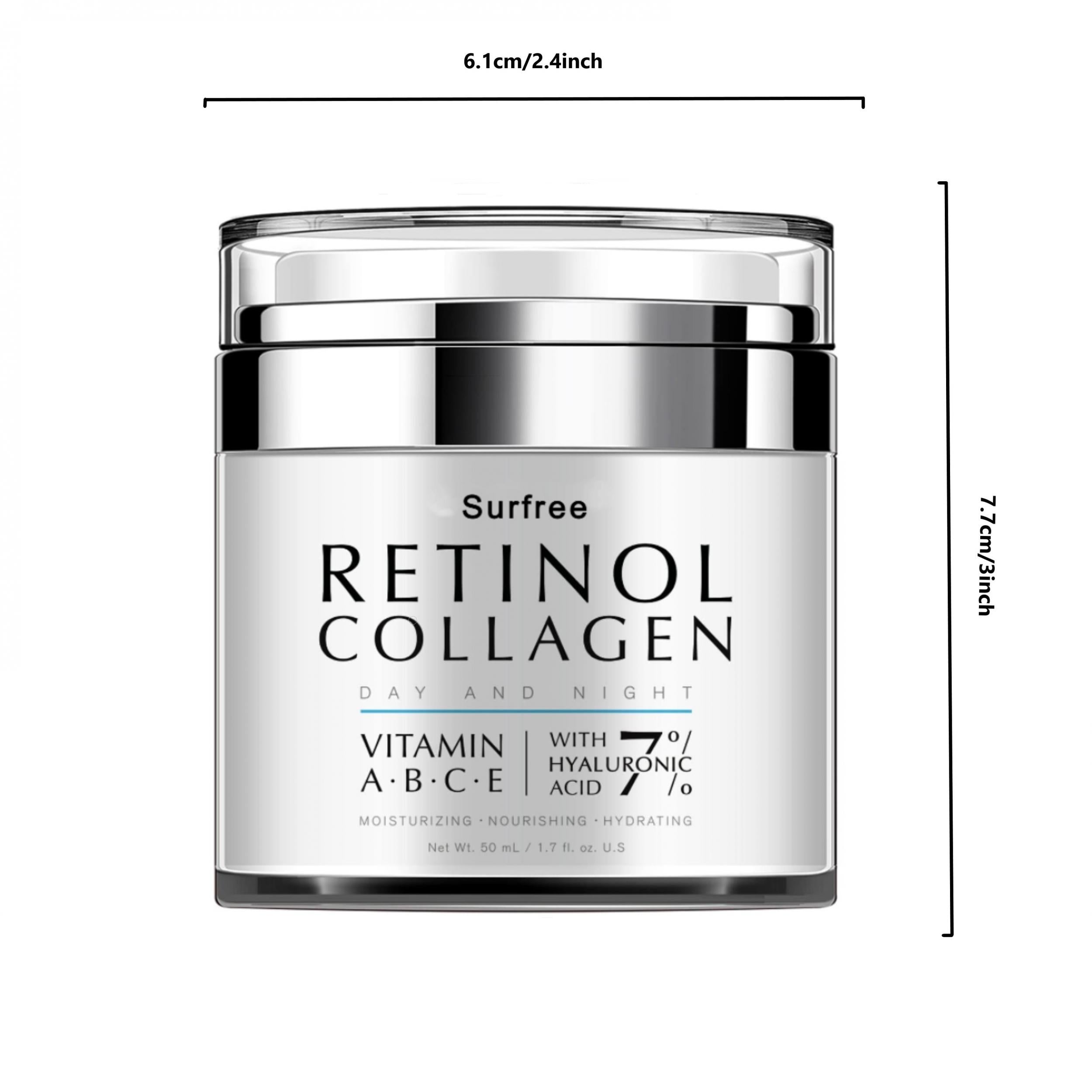 Retinol Cream + Vitamin C Moisturizer for Face