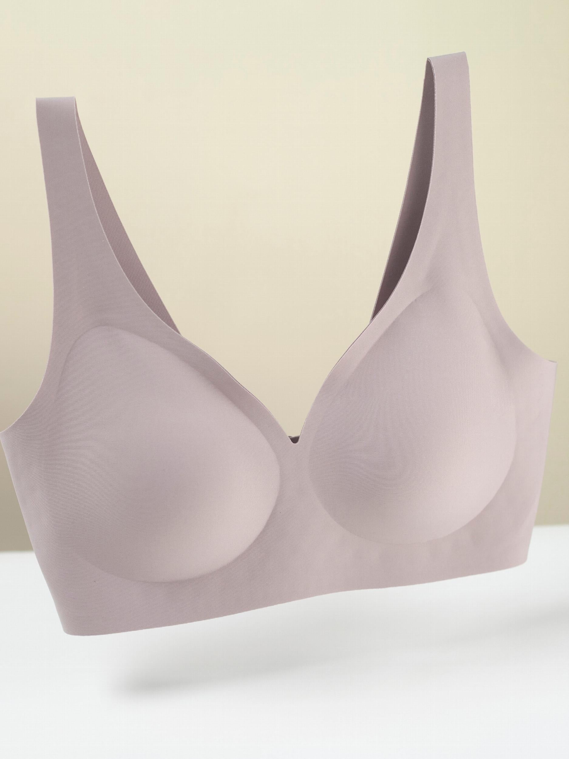 Seamless Push Up Bra Thin Padded Comfort