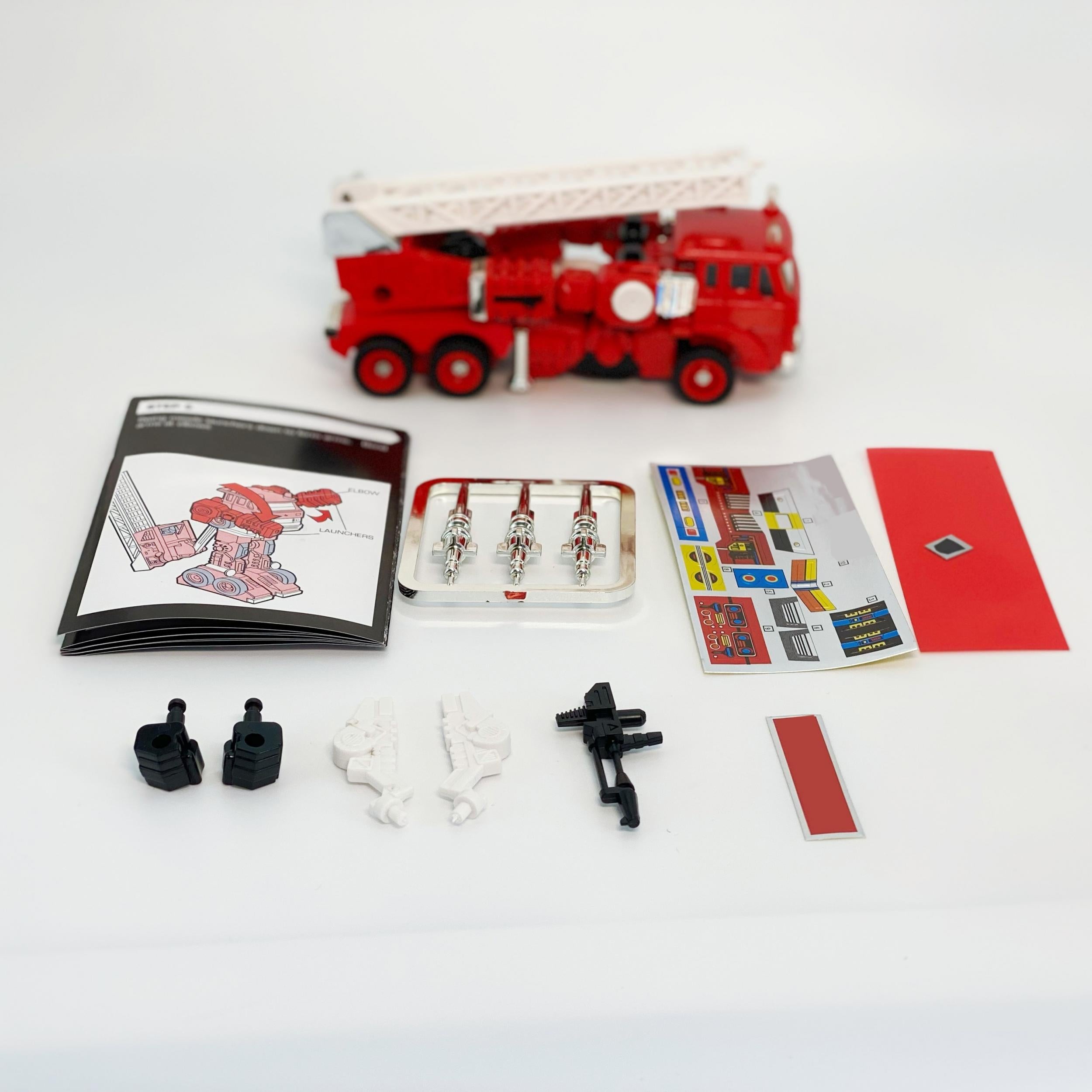 Transformation Fire Truck/Bobot Toy Set