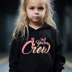 2pcs YEAR CREW Graphic Hoodies Pants Set Outfits Spring Fall Sports Gift