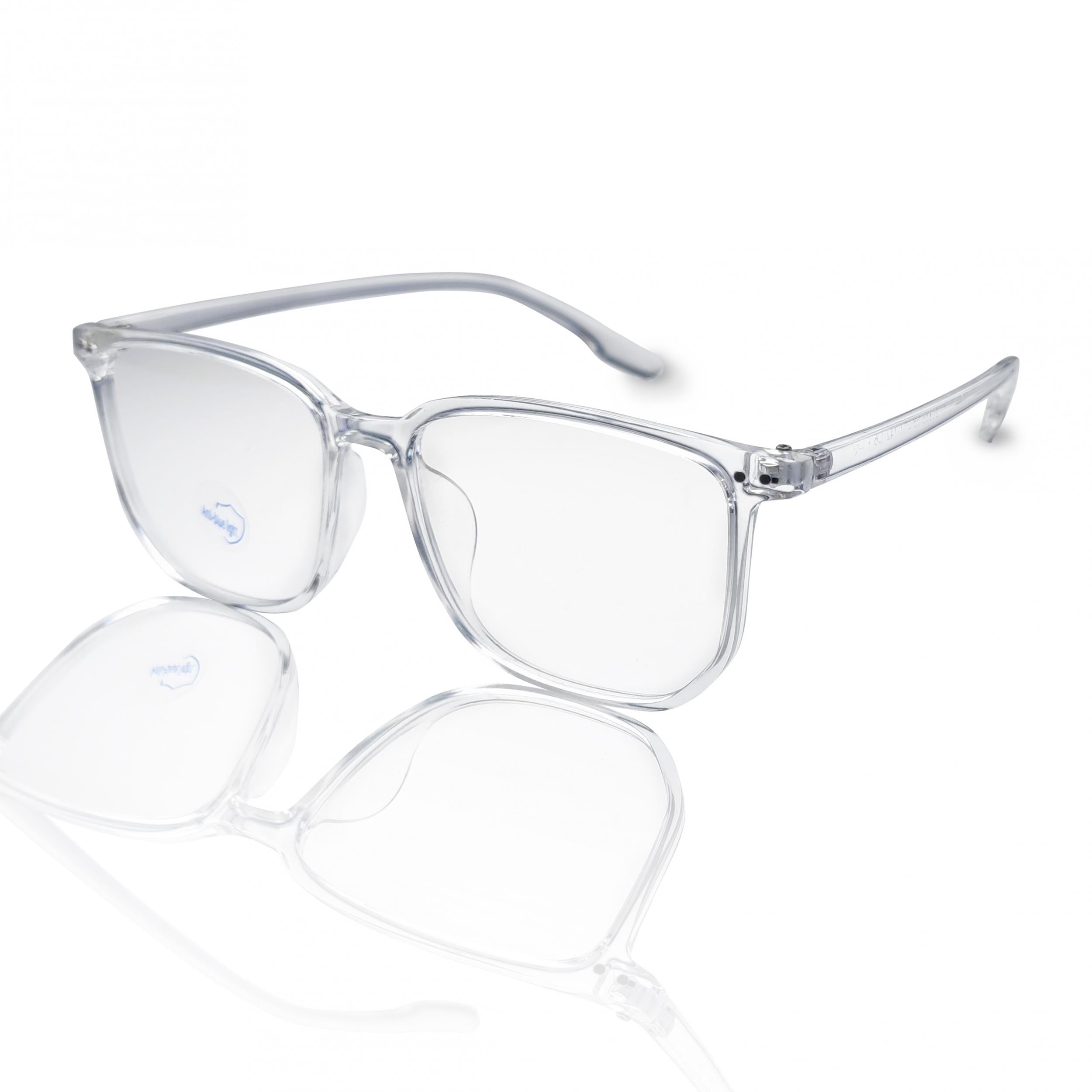 Square Anti Light Glasses For Men Business Decorative Glasses