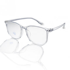 Square Anti Light Glasses For Men Business Decorative Glasses