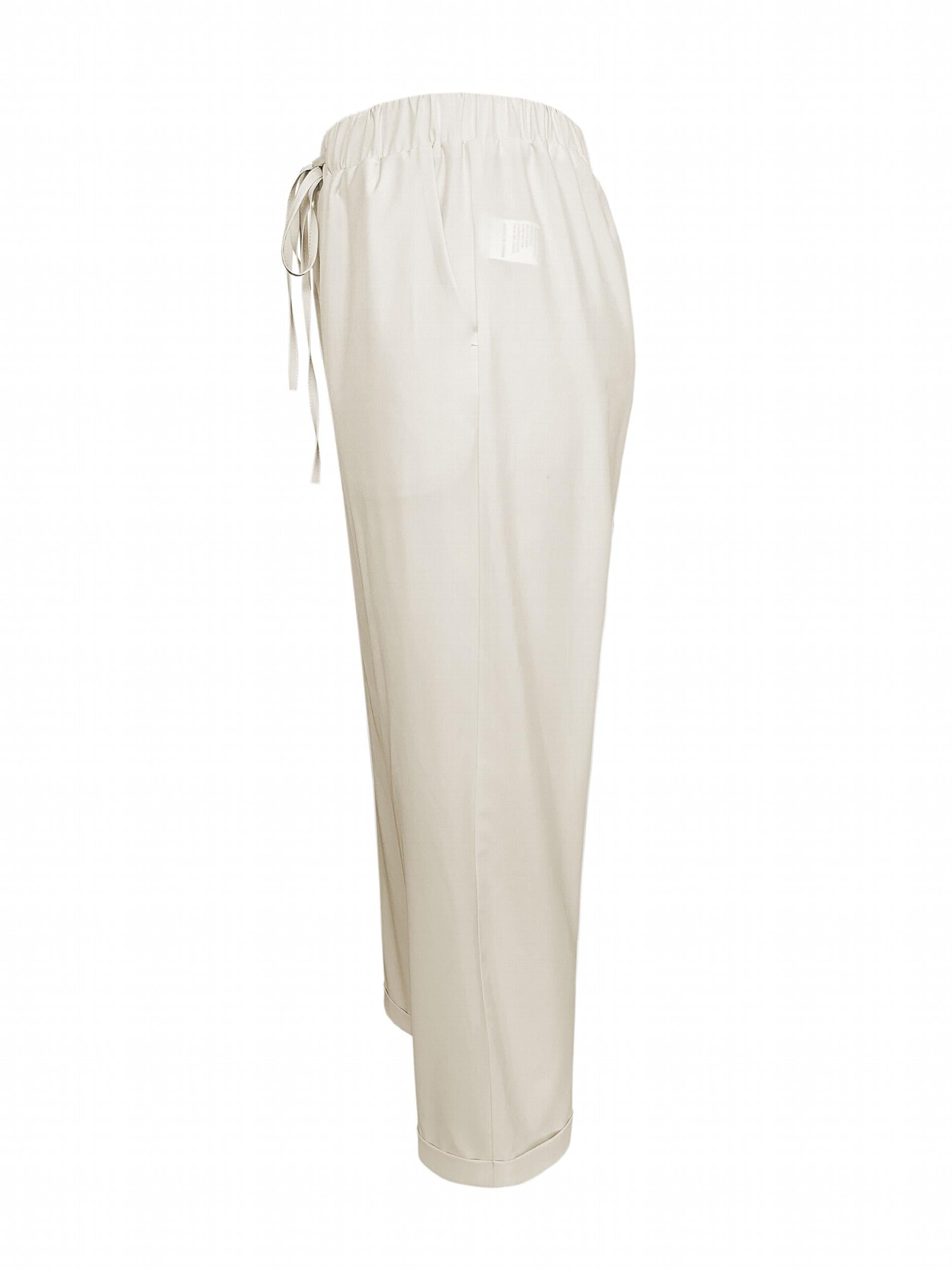 Solid Drawstring Pants with Pockets