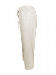Solid Drawstring Pants with Pockets