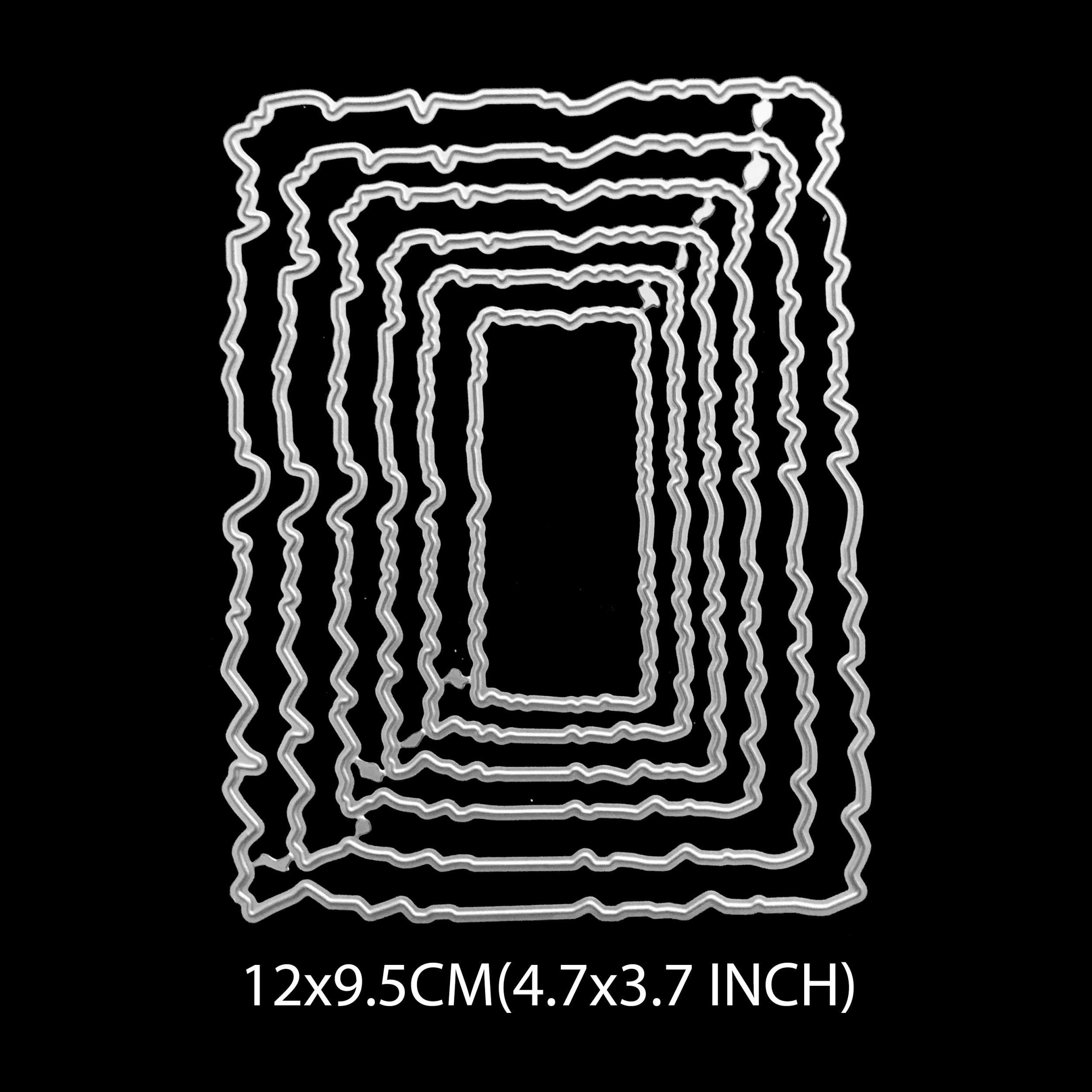 1pc Nesting Frame Metal Cutting Dies For Card Making Embossing Cut Die