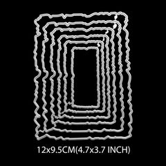1pc Nesting Frame Metal Cutting Dies For Card Making Embossing Cut Die
