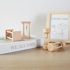 Wooden Retro Hourglass Timer for Time Management