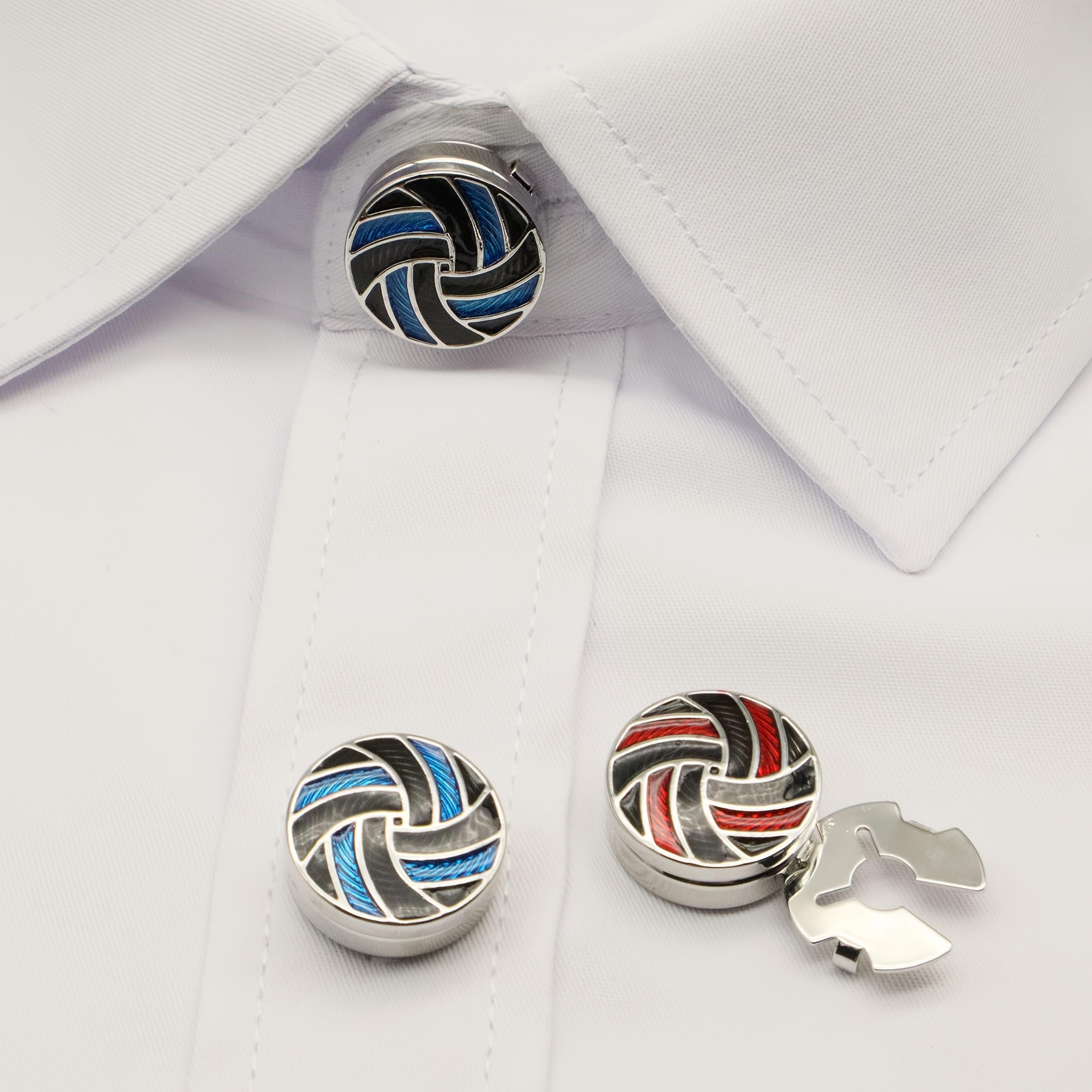 Red Button Covers for Men