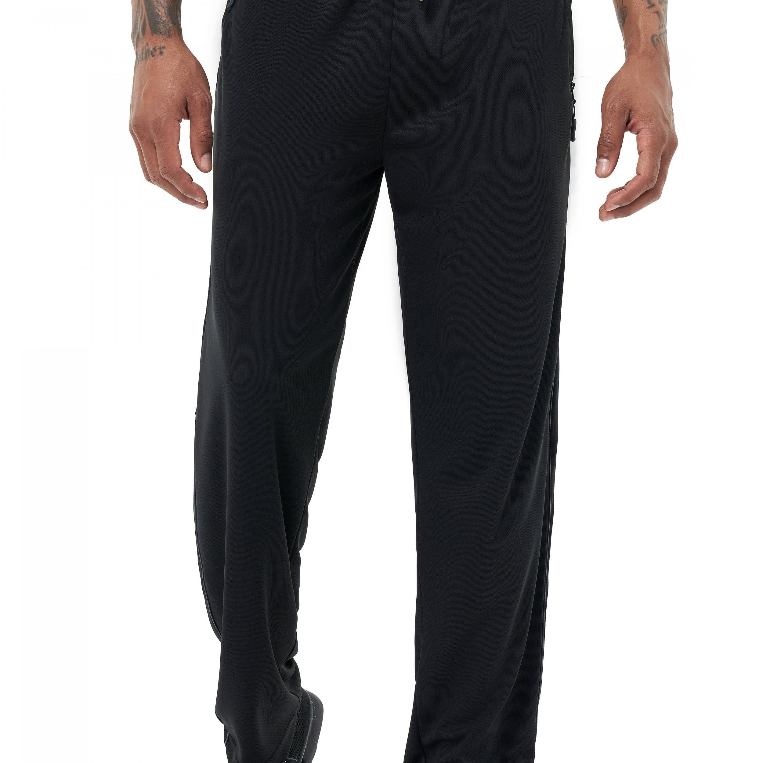 Sports Drawstring Sweatpants Loose Fit Straight Leg Pants Men s Casual