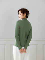 Warm and Cozy Mock Neck Thermal Top