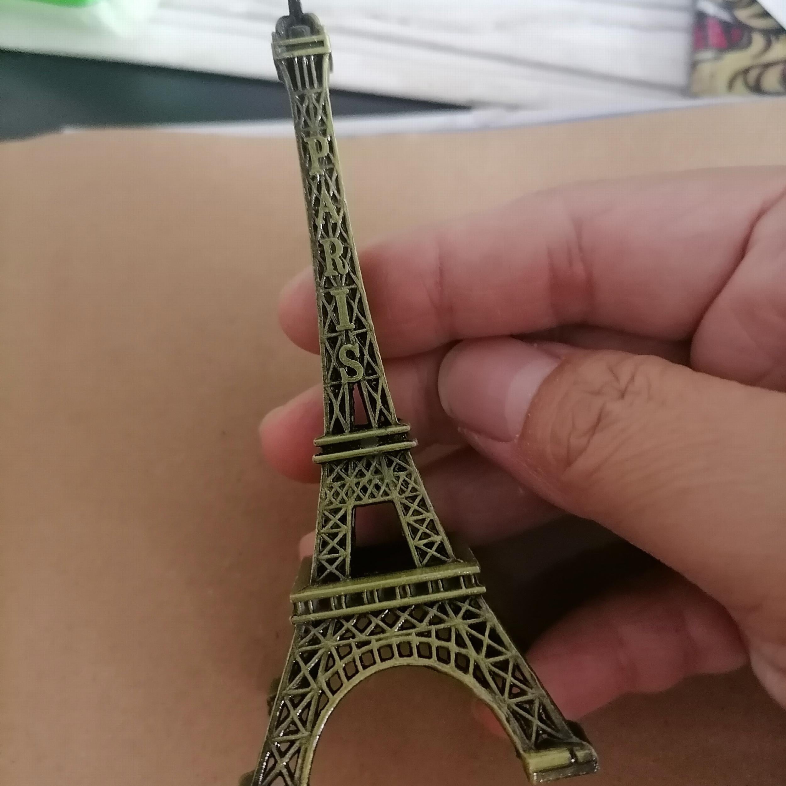 Paris Eiffel Tower Model Metal Crafts Home Decoration Ornament