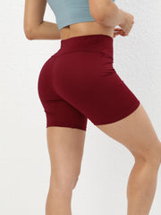 High Waist Tight Fit Hip Lifting Quick Dry Shorts for Running
