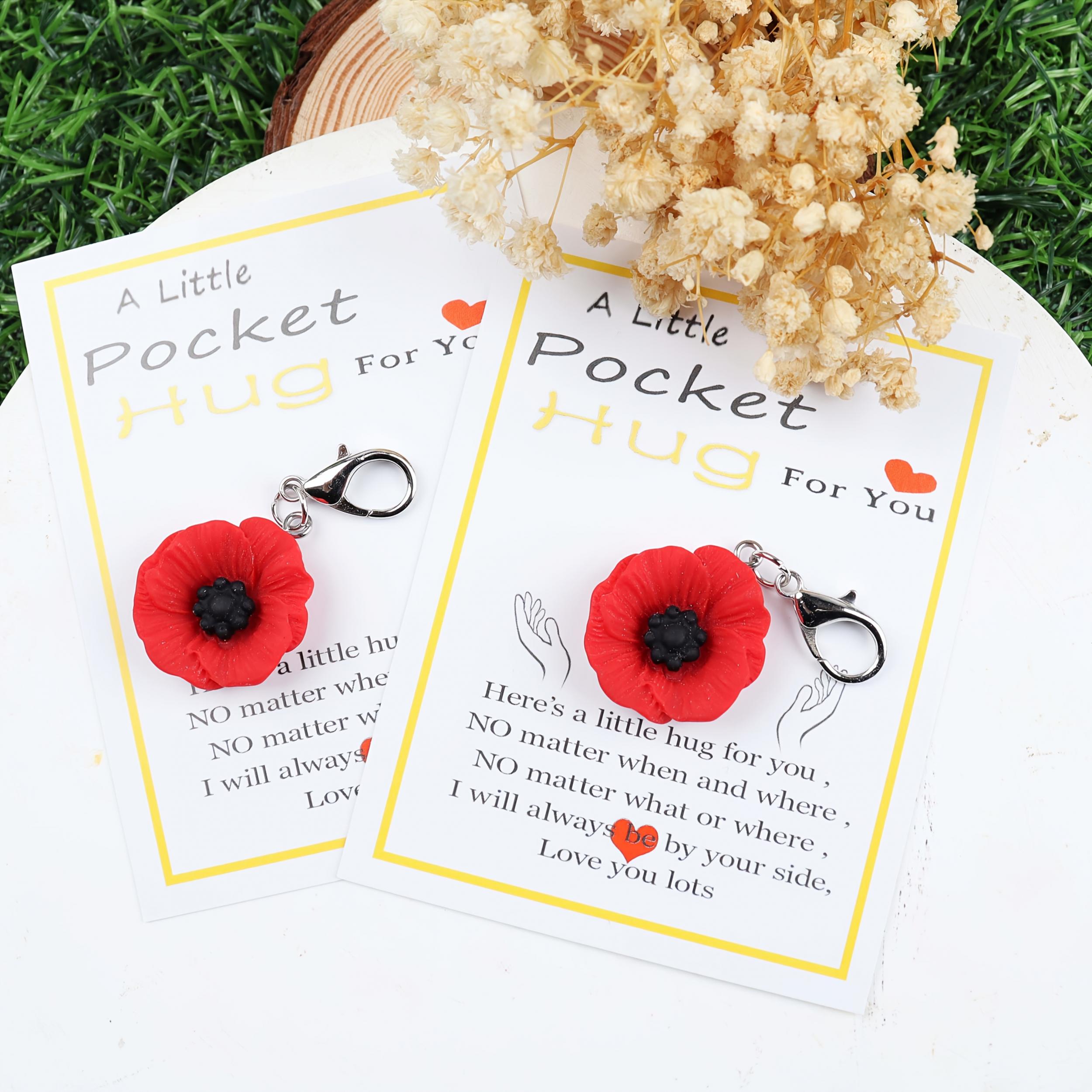 Flower Keychain Romantic Charm Gift for Couples and Friends