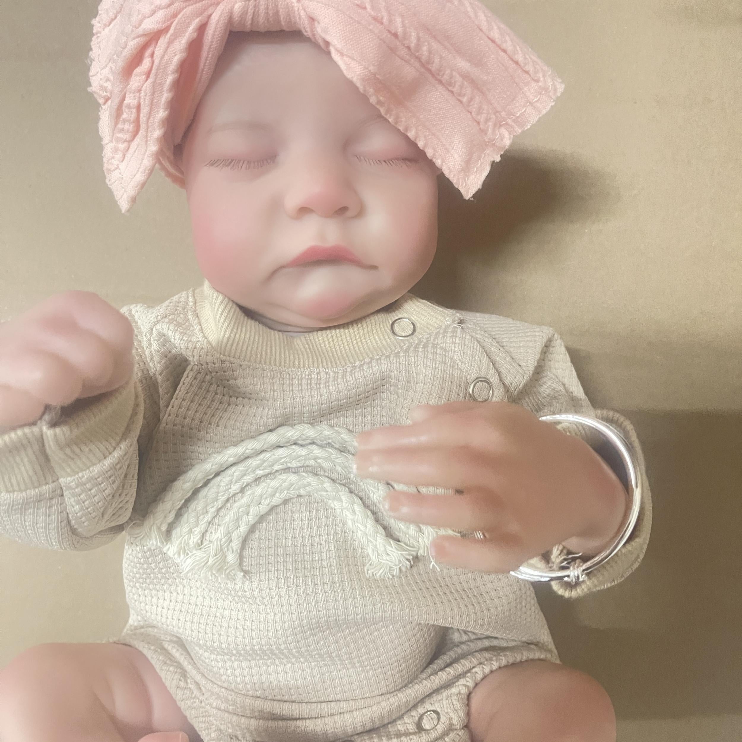 Realistic Reborn Baby Doll Levi 45 Soft Body 3D Skin Gift