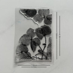 Leaf Background Clear Stamp for Scrapbooking