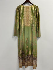 Casual Abaya Dress Women's Plus Paisley Floral & Geometric Print