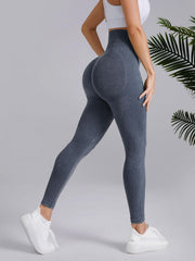 Stretch Tummy Control Yoga Leggings High Waist Workout Tight Pants
