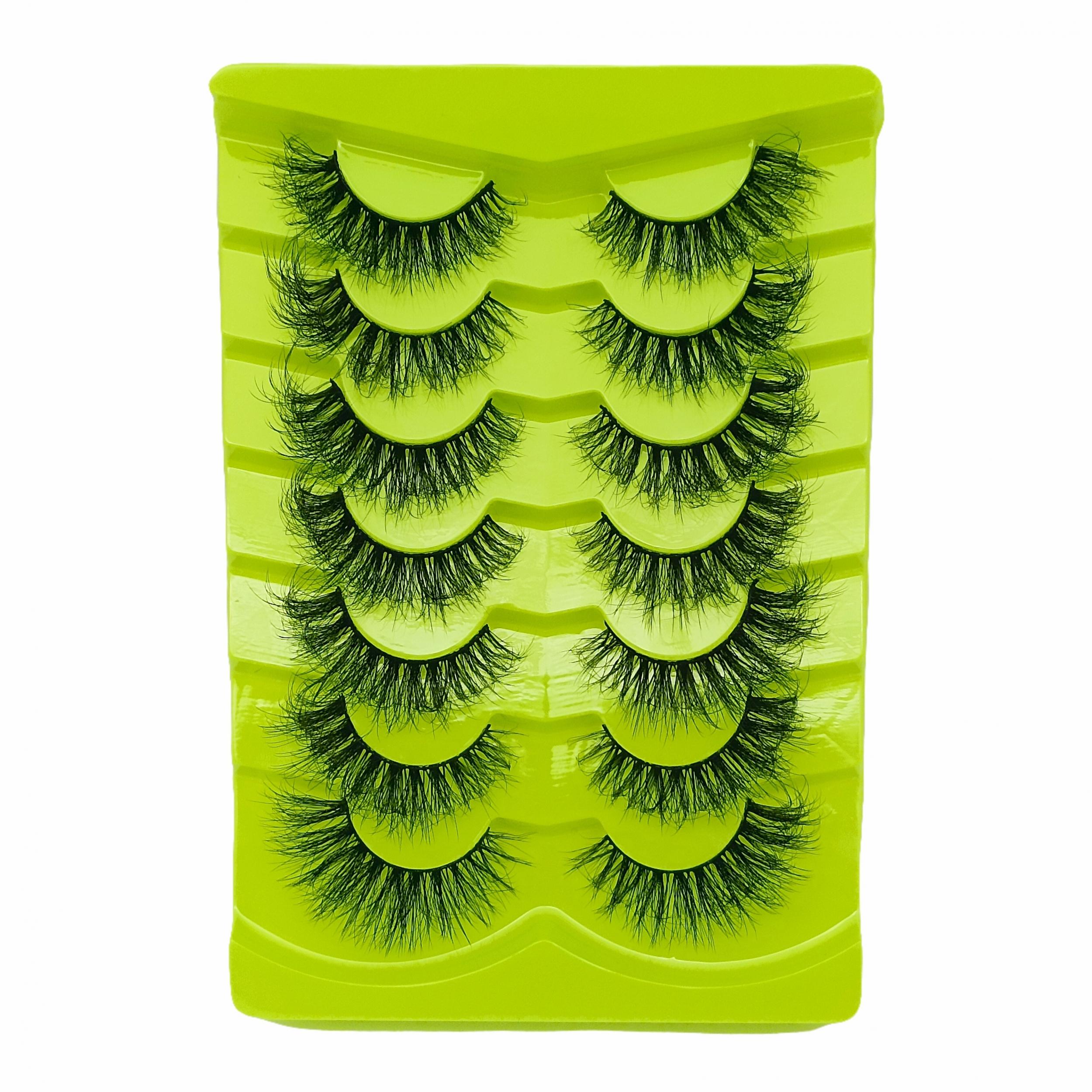 7 Pairs Fairy Style Wispy Volume False Lashes Natural Look