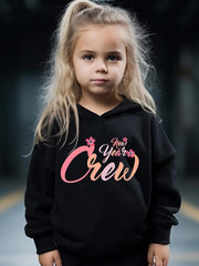 2pcs YEAR CREW Graphic Hoodies Pants Set Outfits Spring Fall Sports Gift