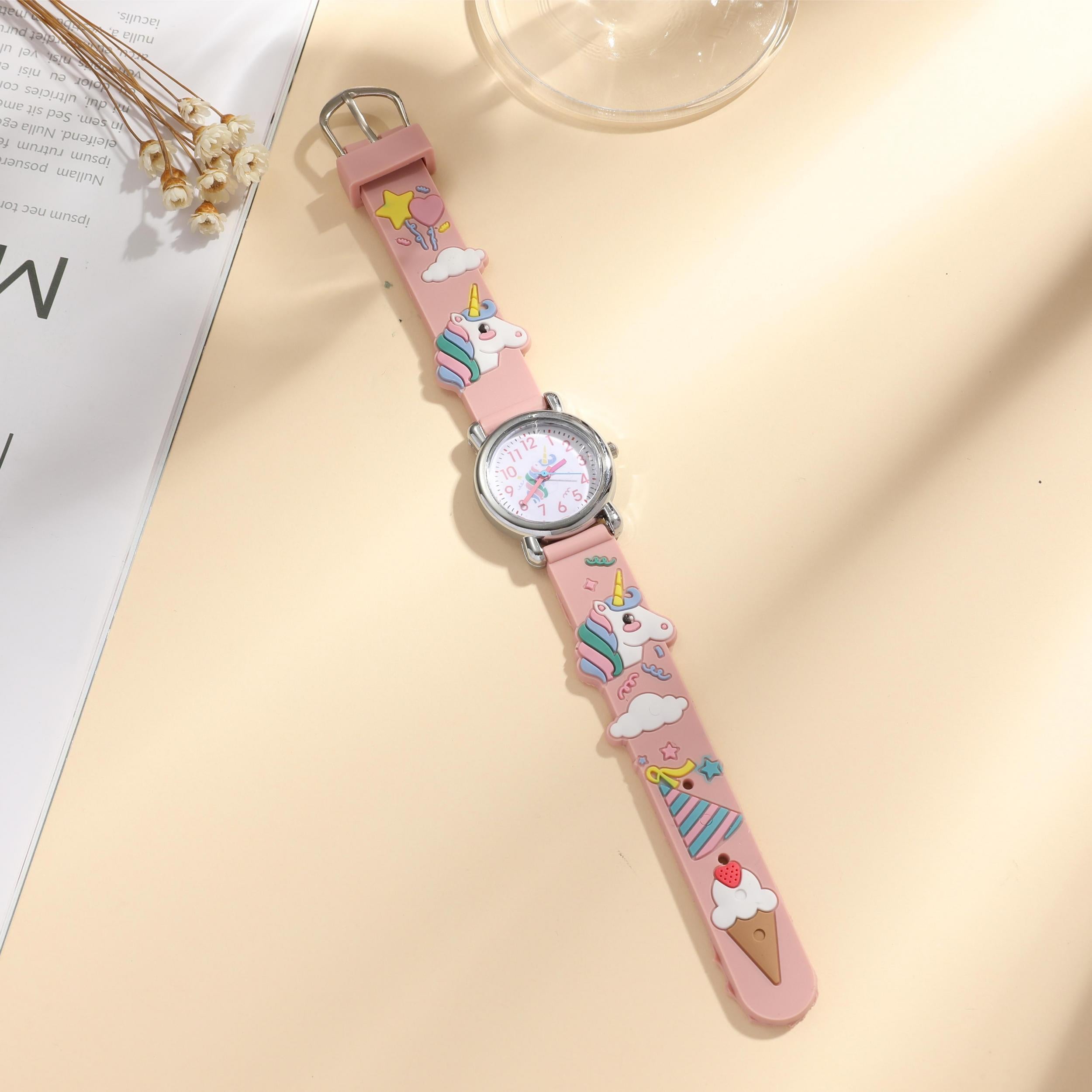 Pink Unicorn Casual Watch for Kids