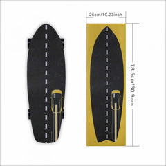 Surfing Skateboard Sandpaper Anti-slip Tape Waterproof Wear-resistant