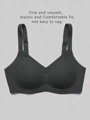 Seamless Push Up Bra Women's Medium Stretch Bra