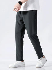 Men's Drawstring Sport Trousers Lightweight Athletic Pants