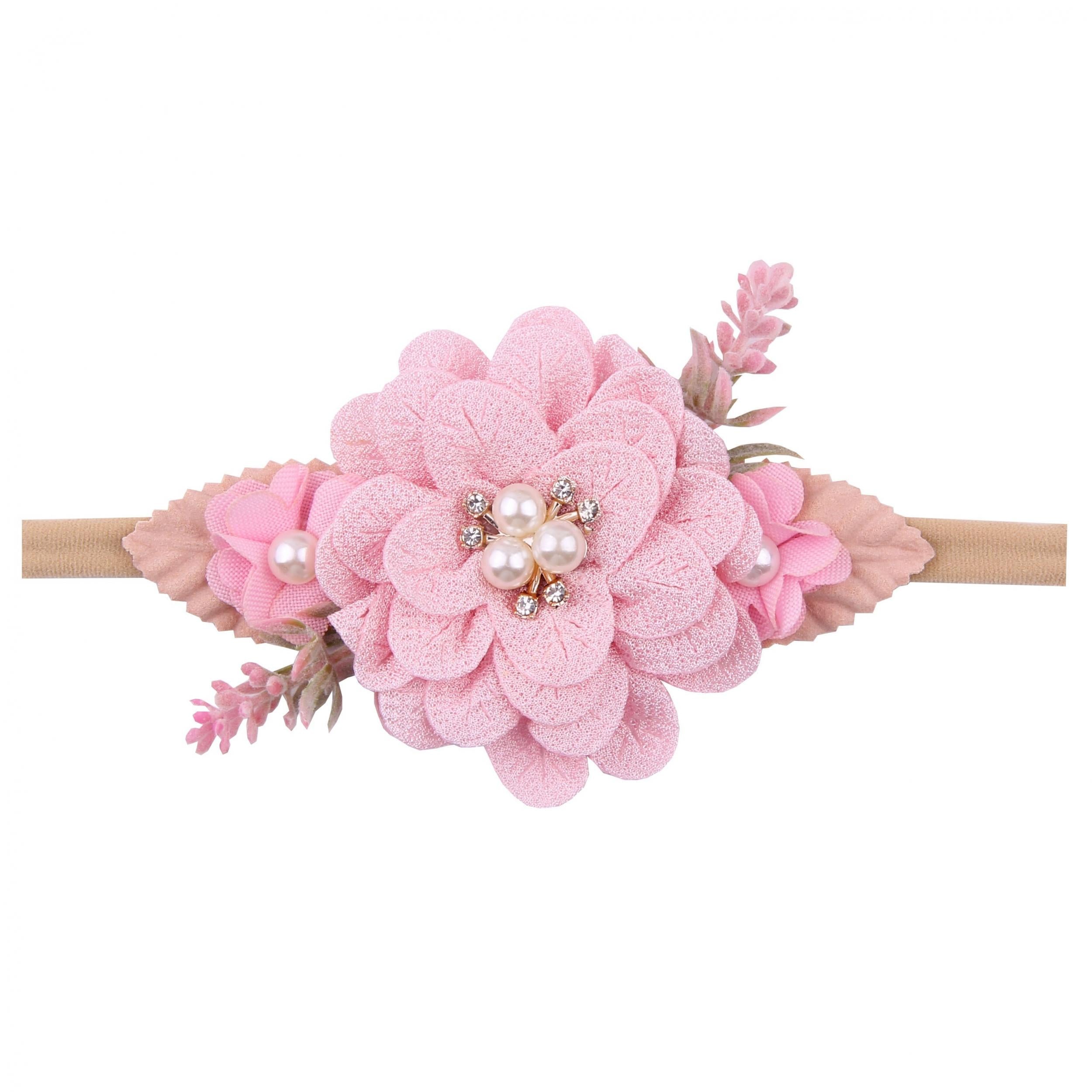 3 Piece Baby Girl Flower Hair Accessory Set