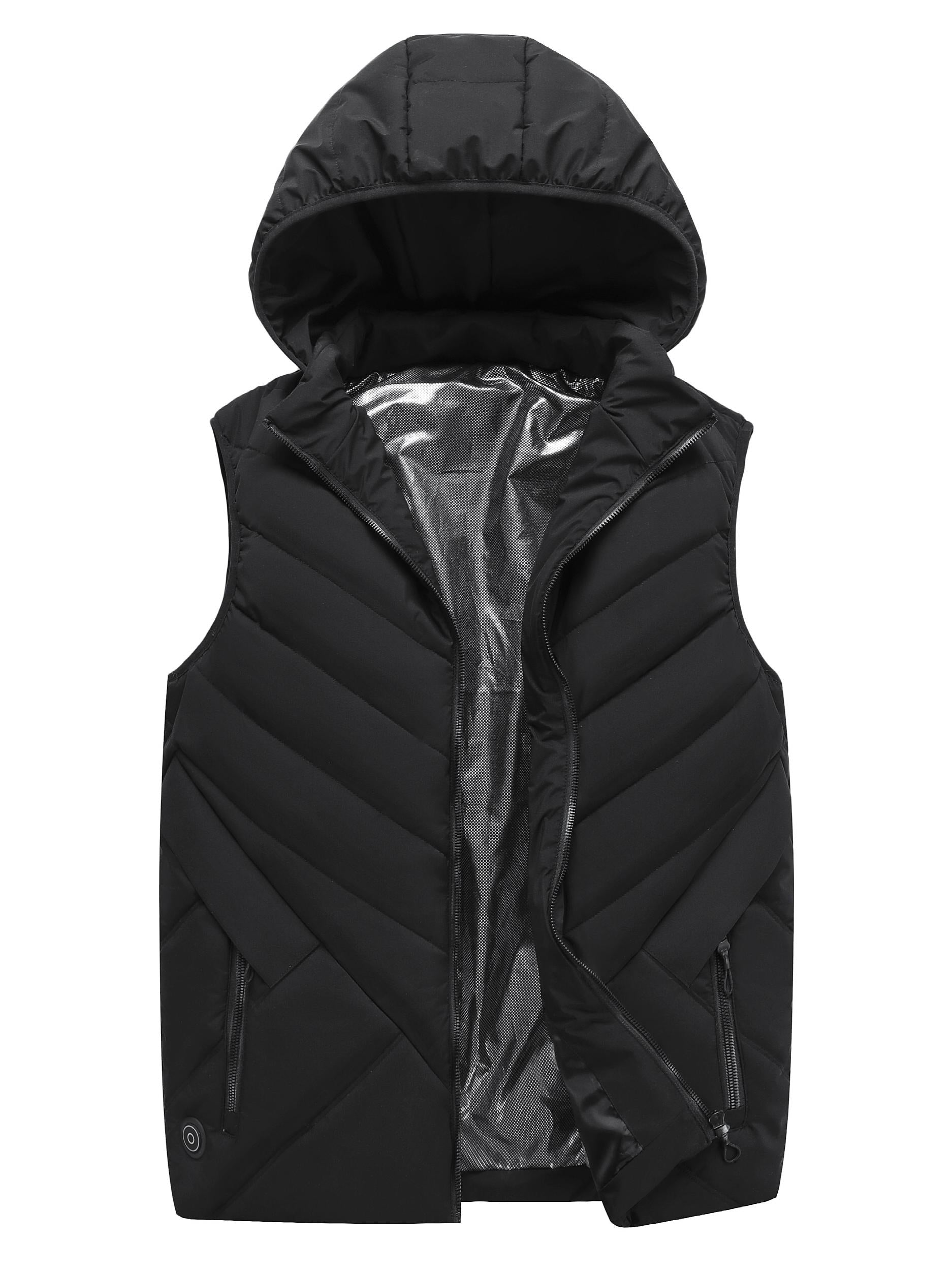 Men's Rechargeable Heated Vest for Outdoor Activities