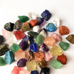 Large Mixed Rare Natural Crystal Gemstones