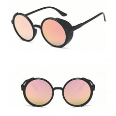 Steampunk Tinted Sunglasses, Y2K Retro Light Sensitive Glasses