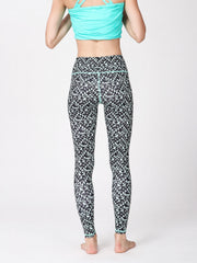Geometric Printed Leggings Sports Fitness Yoga Running Trousers