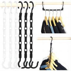6 Packs Magic Hangers Closet Space Saver Hanger Organizer