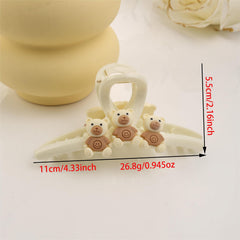 Bear Hair Claw Large Shark Claw Cartoon Hair Accessories For Women