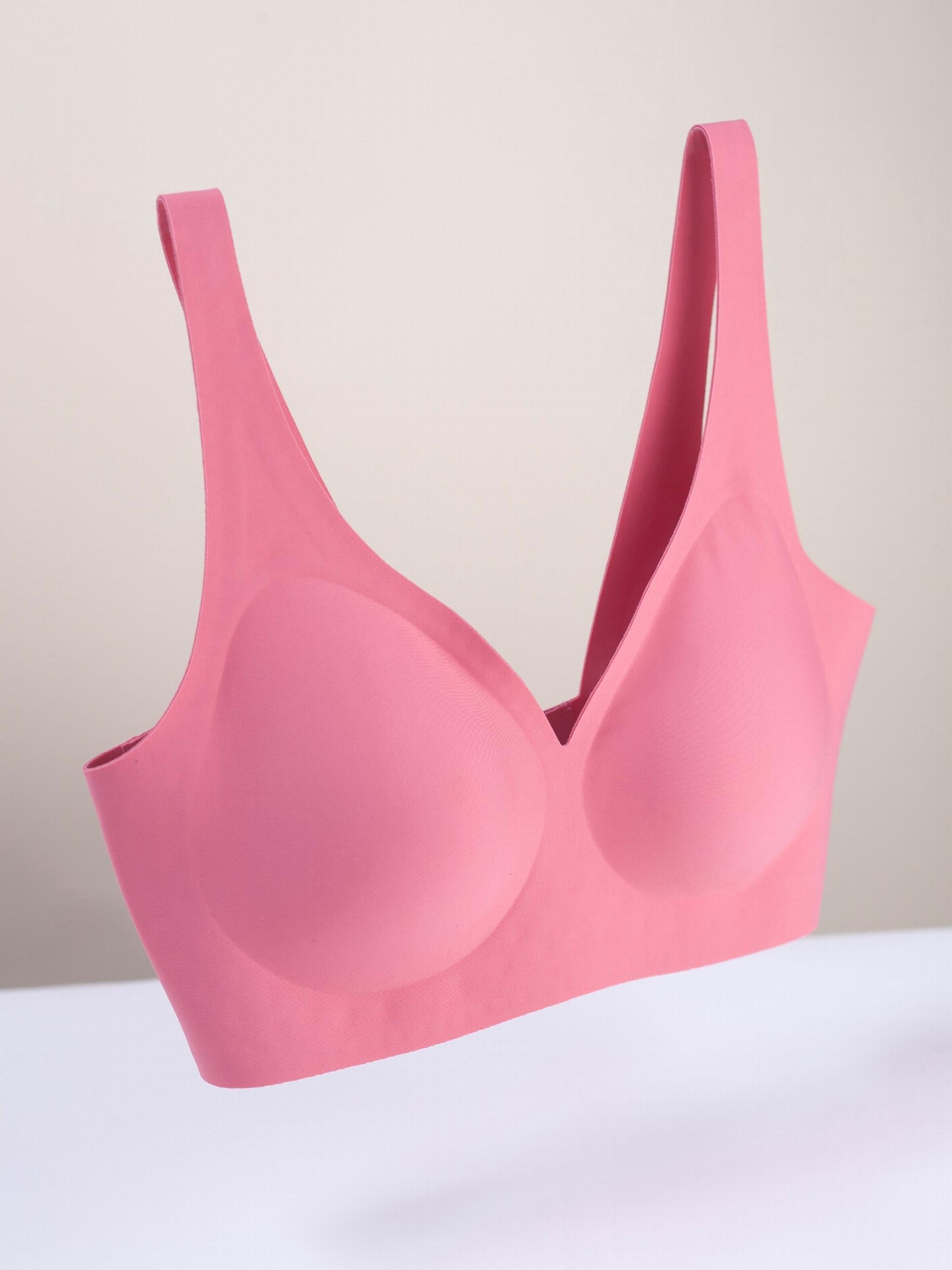Women's Plus Size Comfortable Stretchy Bra Soft Lingerie