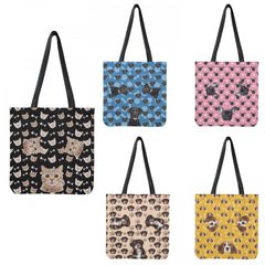 Cat Printing Casual Women Shoulder Bag Personalized Shopping Bag