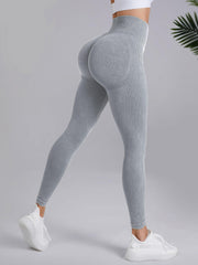 Stretch Tummy Control Yoga Leggings High Waist Workout Tight Pants
