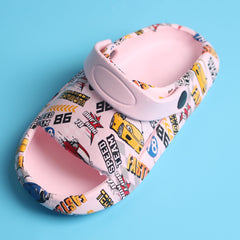Boys Cartoon Car Garden Shoes Lightweight Anti Slip Sandals